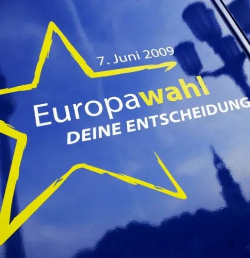Union zur Europawahl klar vor SPD