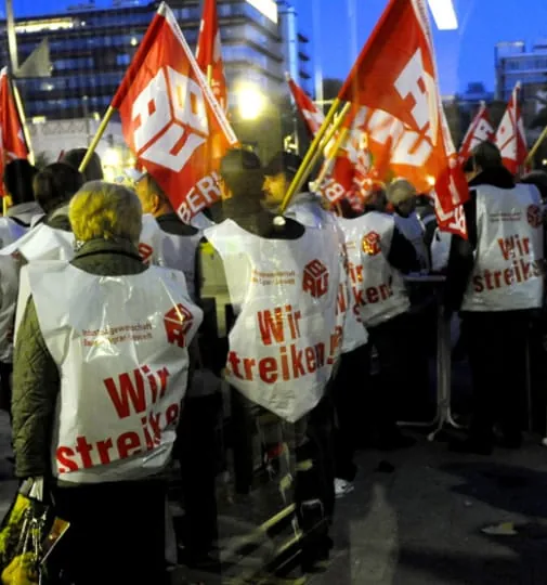 Gebäudereiniger setzen Streik fort
