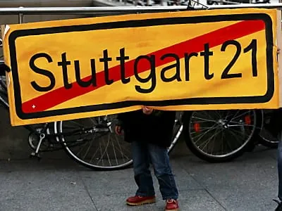 Koalitionsgespräche über "Stuttgart 21" droht vorübergehendes Aus