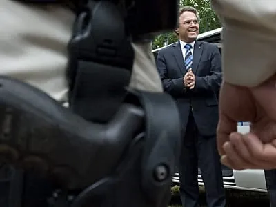 Friedrich auf Antrittsbesuch bei der Bundespolizei