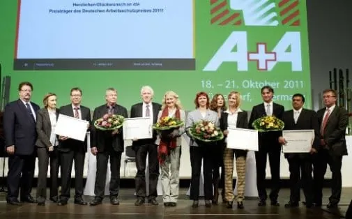 Handwerksunternehmen gewinnt Deutschen Arbeitsschutzpreis