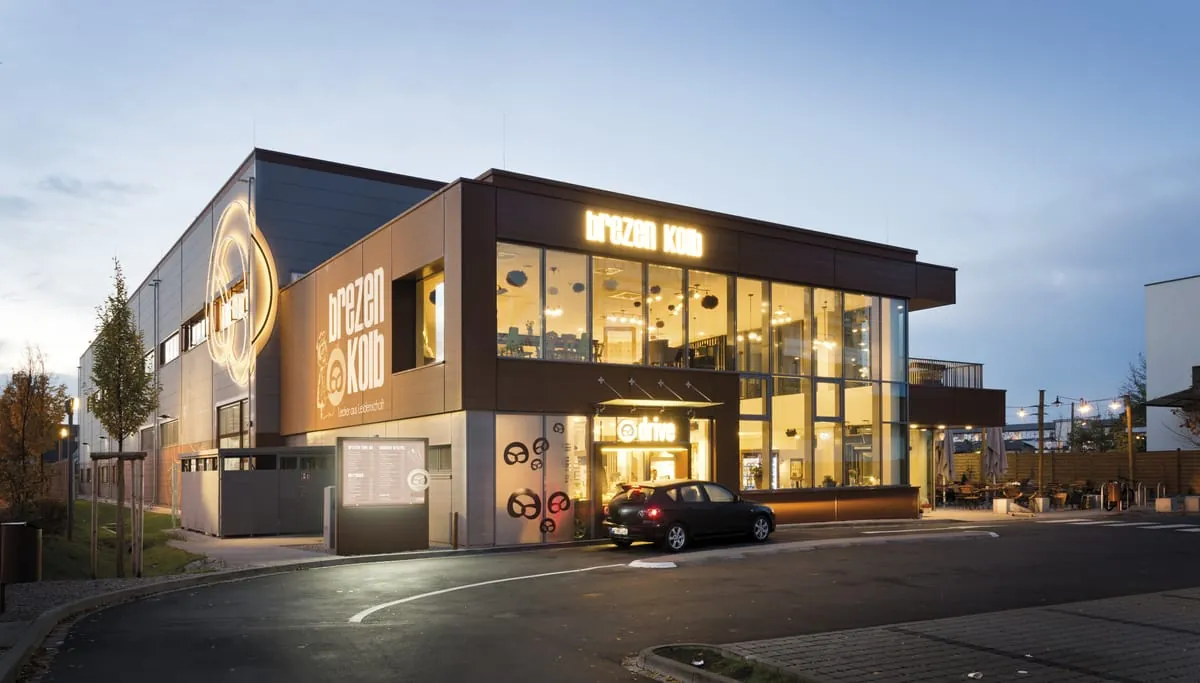Deutschlands erster "Brezen-Drive-in"