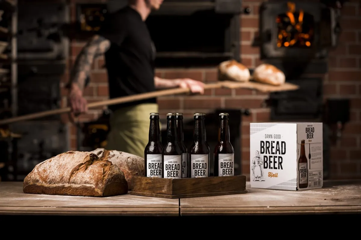 Unverkauftes Brot zum Trinken