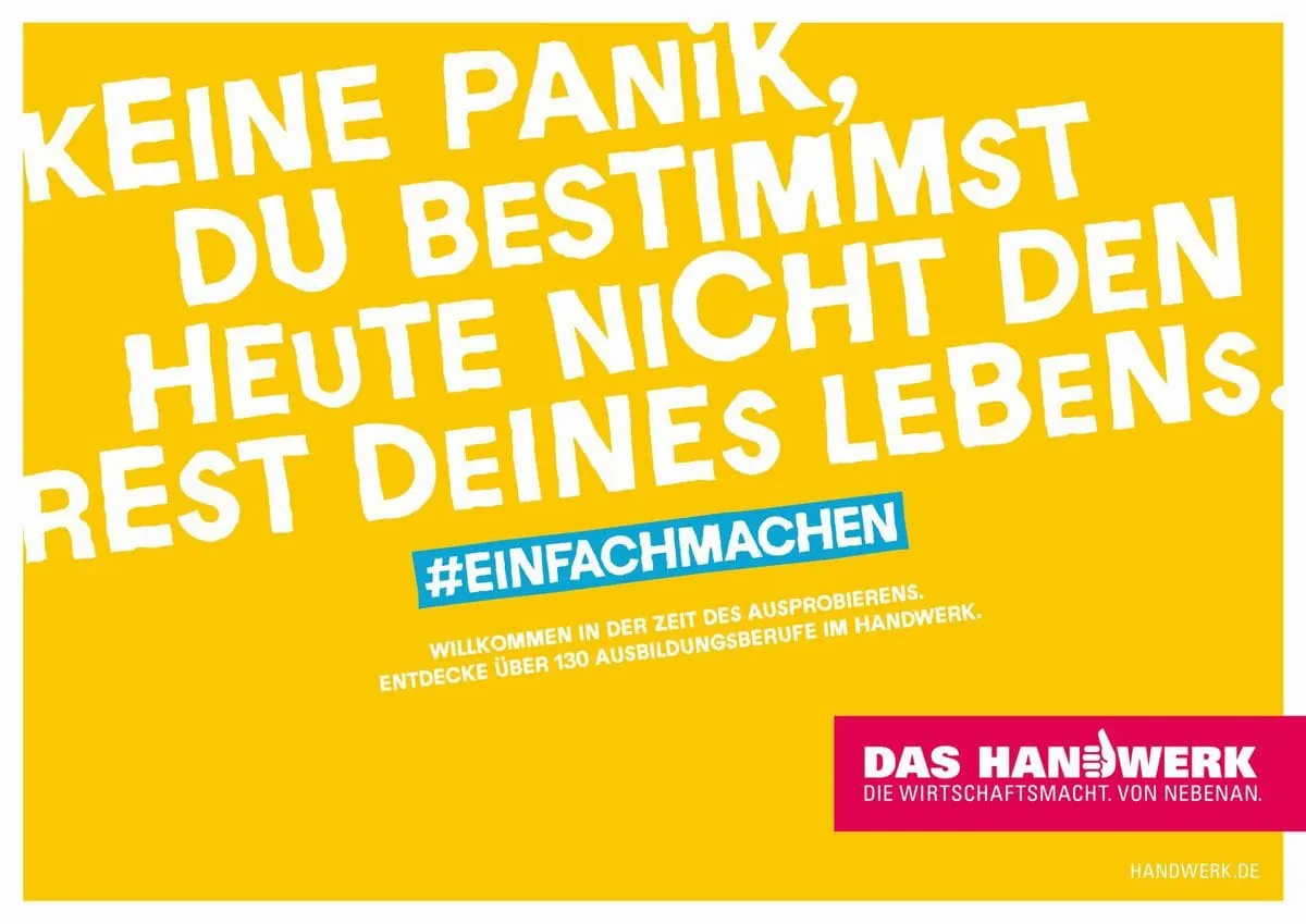 Handwerk #einfachmachen