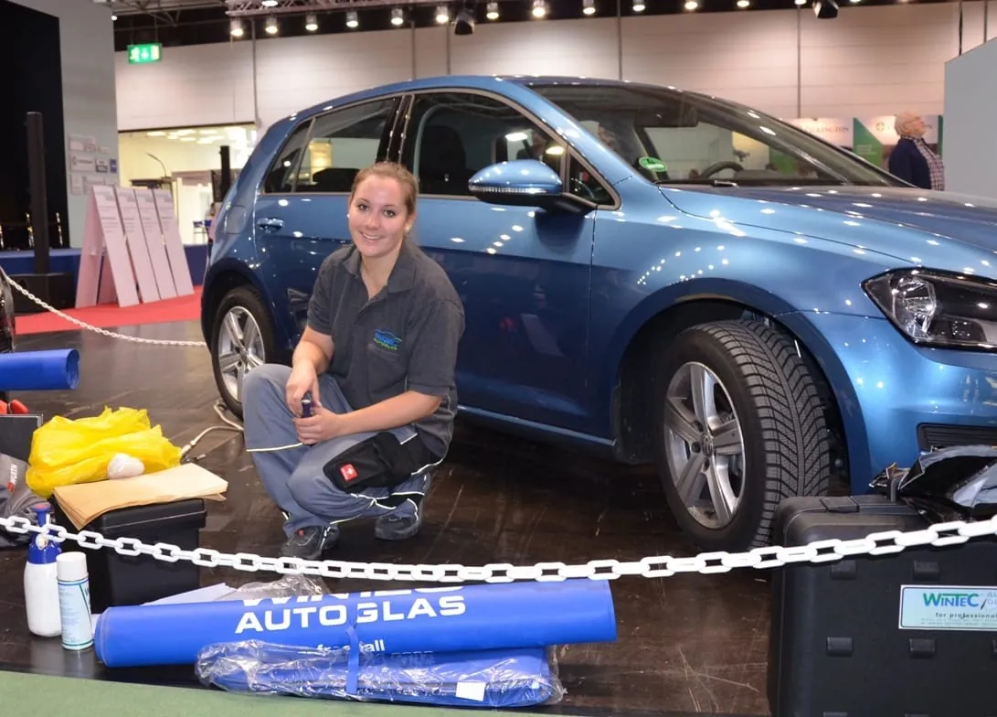 Erstmals Frau auf Siegertreppchen