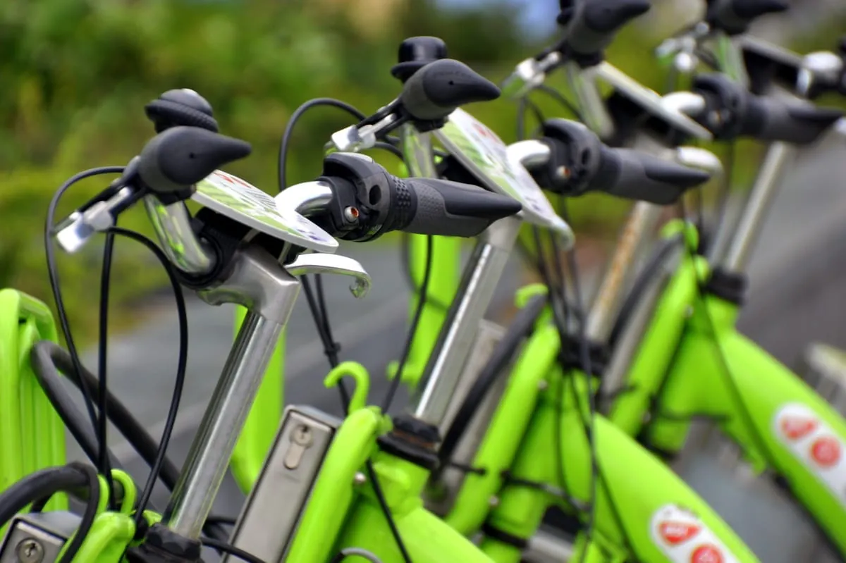 Leihfahrrad statt Auto: Nicht immer verkehrstauglich