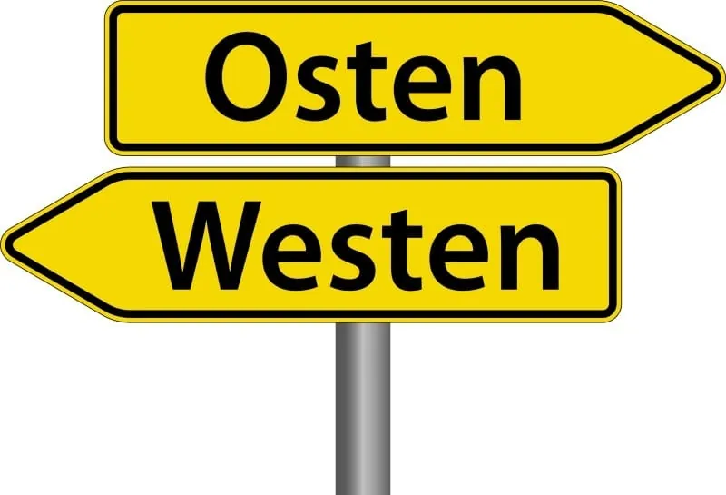 Osten fällt wirtschaftlich zurück