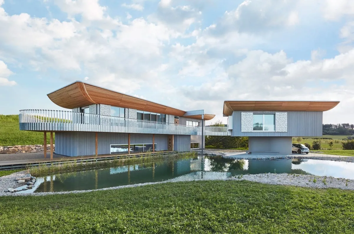 Alfredo Häberli hat für Baufritz Visionen vom Wohnen skizziert