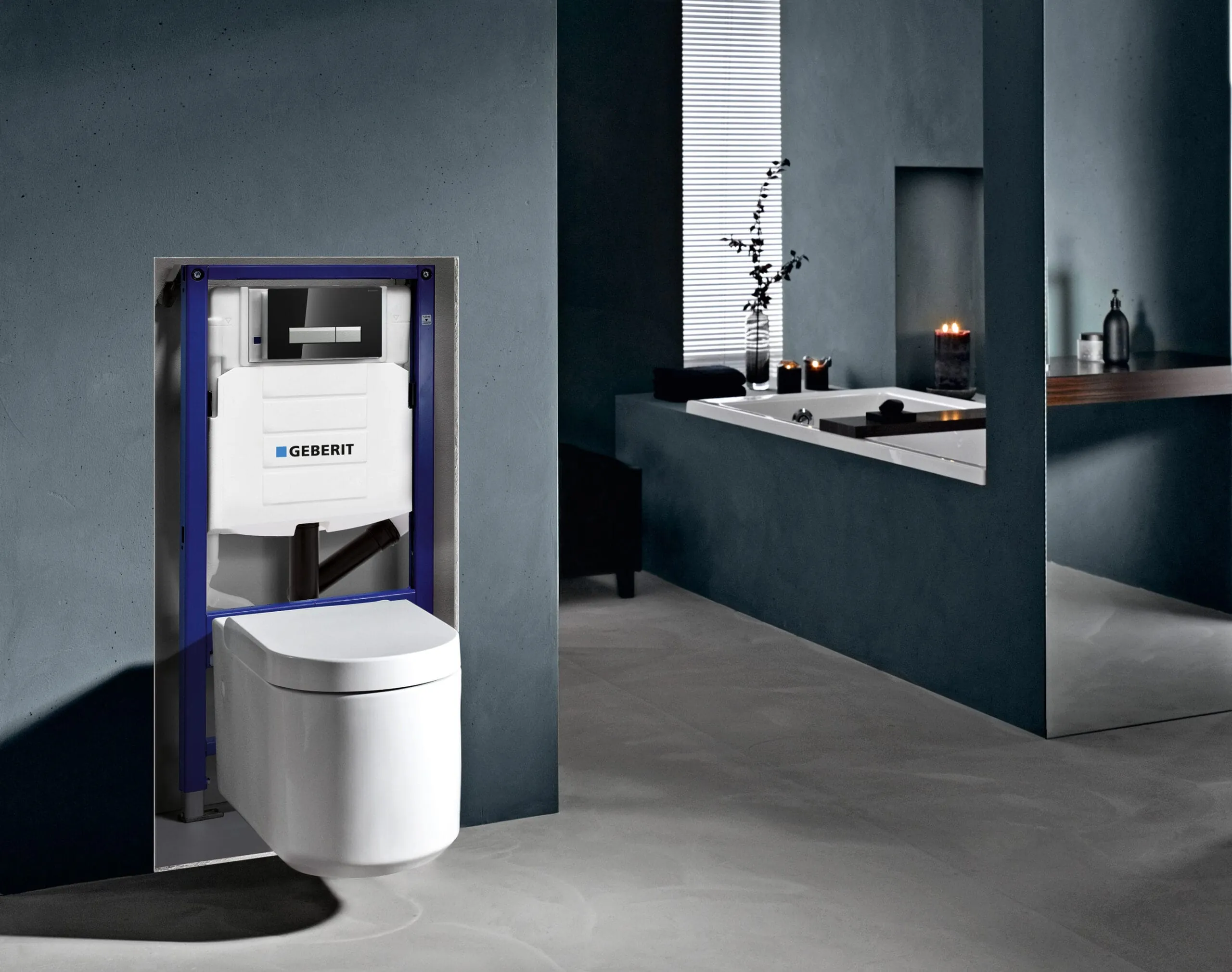 Der Klo-Spülkasten wird 50