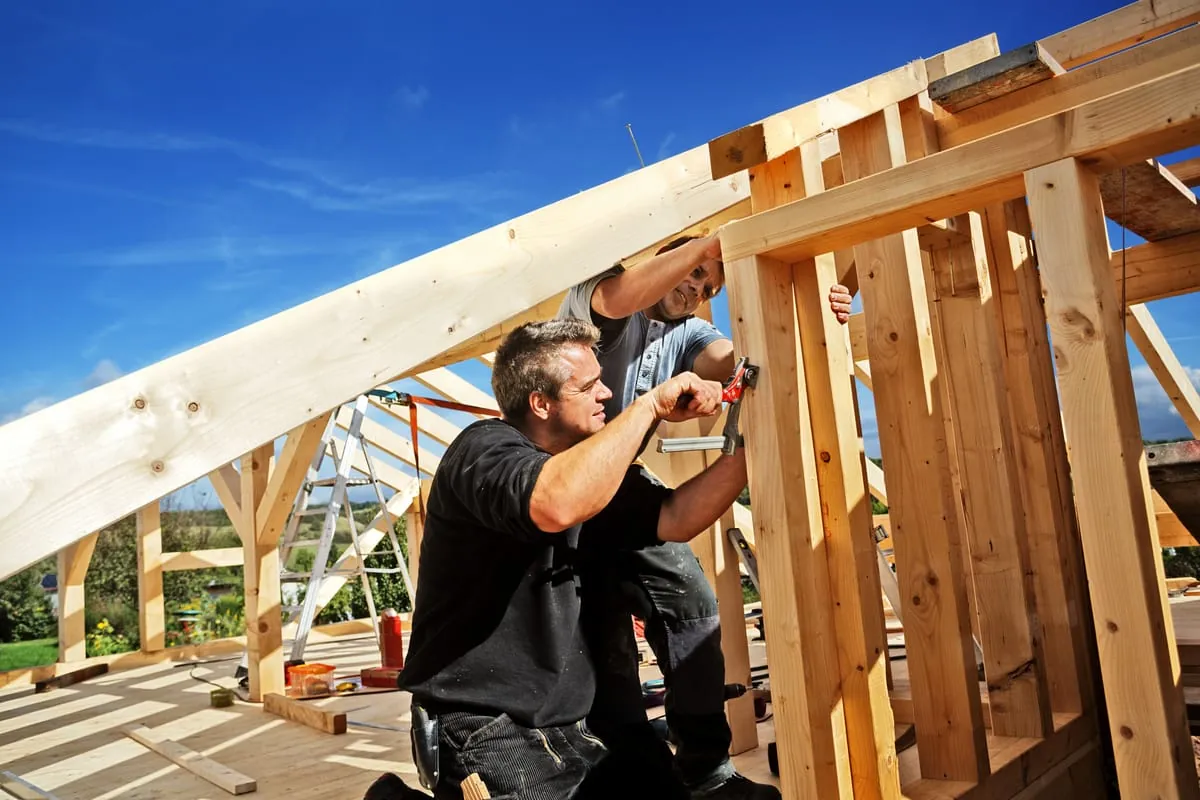 Zimmerer profitieren von gestiegenem Wohnungsbau