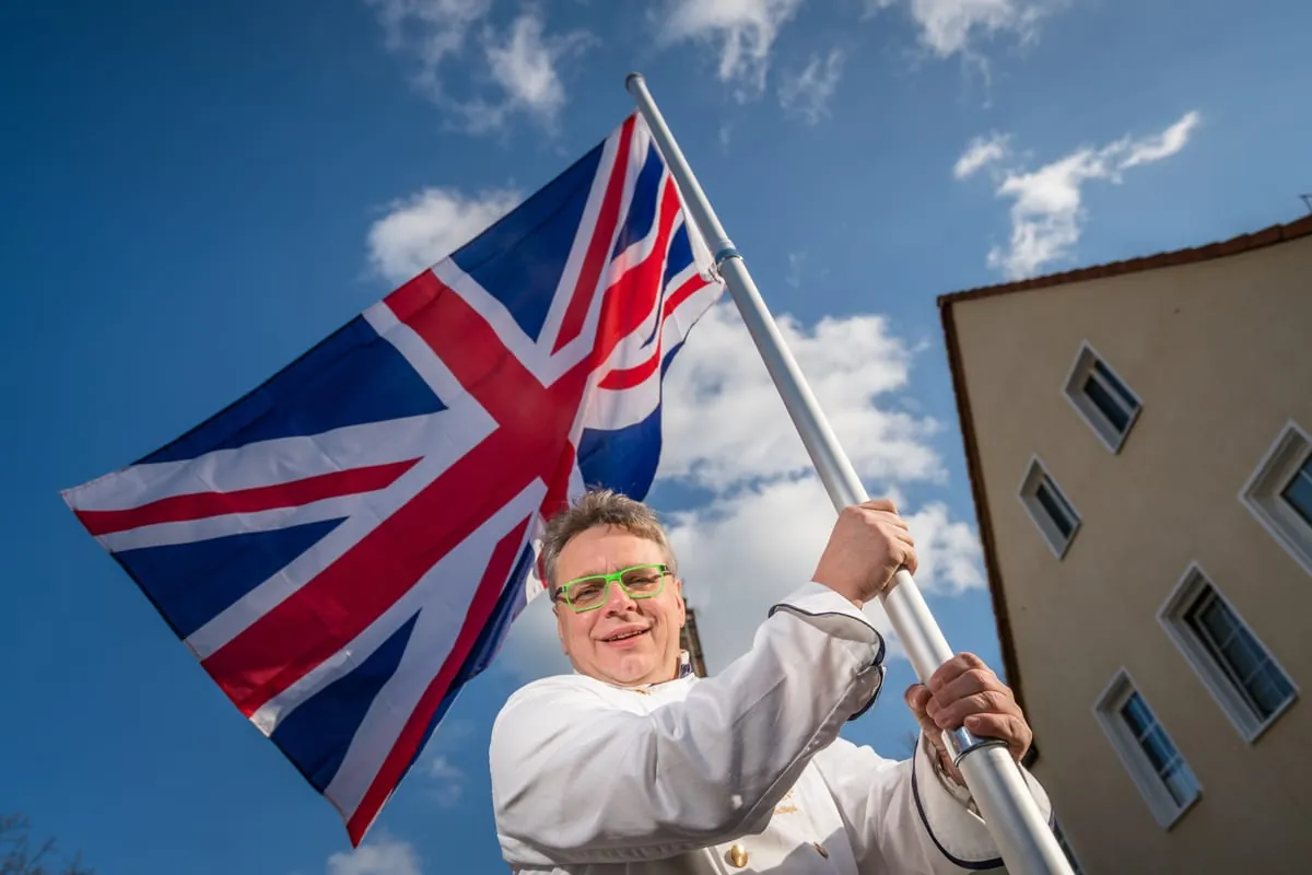 Bäcker Rüdiger Zopp mag es "very British“