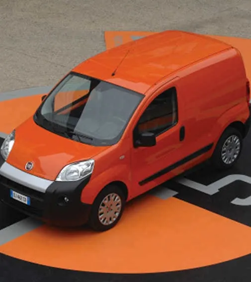 Fiorino, der Stadtlieferwagen