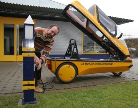 Tankstopp an der Steckdose