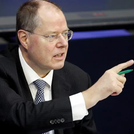 Steinbrück droht Ministern mit Budgetzuweisung