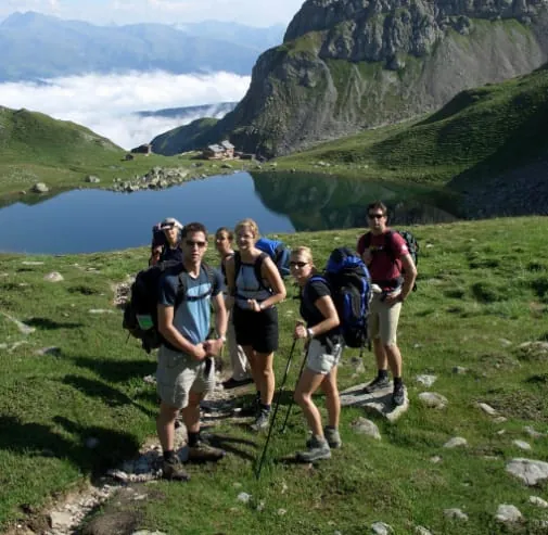 Das Höchste für Bergwanderer und Skifahrer