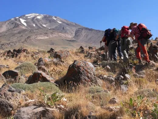 Zum höchsten Punkt Persiens