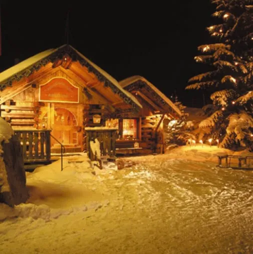 Romantisches Wintererlebnis in den Alpen