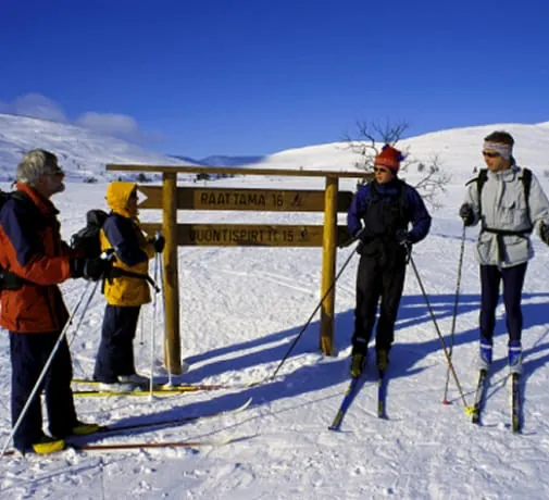 Lappland beim Langlaufen entdecken