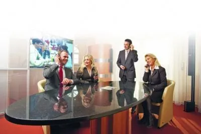 Zurücklehnen und die Ohren spitzen