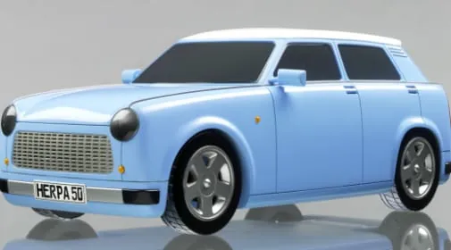 Neuer Trabbi auf der IAA