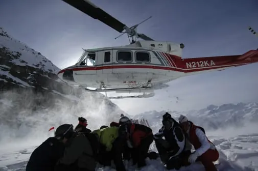 Kanada: Erst Einfahren, dann Heli-Skiing