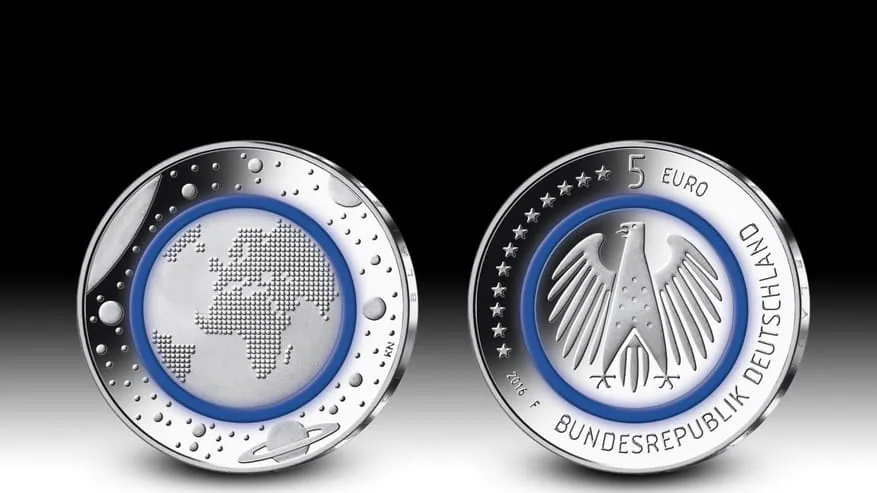 Das ist die neue 5-Euro-Münze