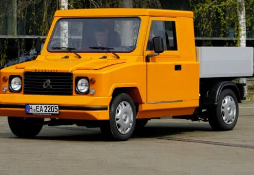 Elektrotransporter für Handwerker