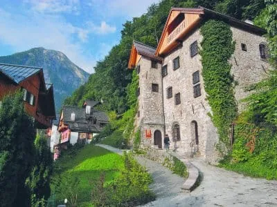 Drei Häuser, ein Hotel