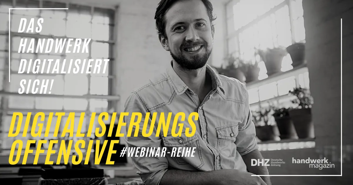Webinar-Reihe "Digitalisierungsoffensive" jetzt online nachholen