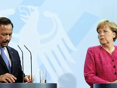Merkel und der Sultan von Brunei wollen in der Bildung kooperieren