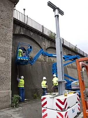 Demonstranten besetzen Baugelände am Stuttgarter Bahnhof