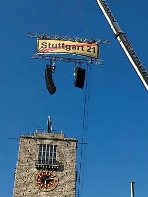 Montagsdemo gegen "Stuttgart 21" ohne Zwischenfälle