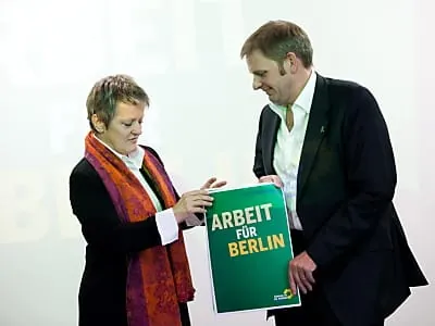Grüne wollen 100.000 neue Arbeitsplätze in Berlin schaffen