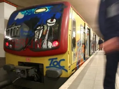 Vandalismus und Graffiti werden für die Bahn von Jahr zu Jahr teurer