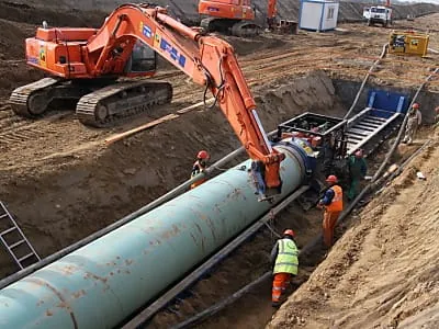 Erdgasleitung Opal wird fertiggestellt