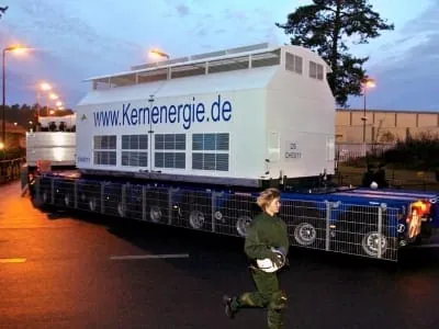 Castor-Transport nach Gorleben im November