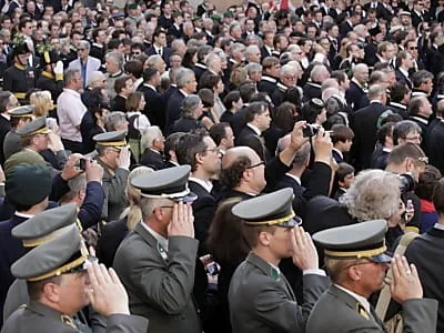 Otto von Habsburg in Wiener Kapuzinergruft beigesetzt