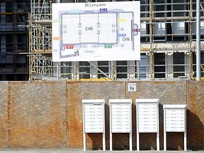 Bei BND-Neubau Pläne für Labore und Büros entwendet