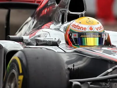 Demonstration vor dem Start