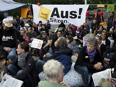 "Stuttgart 21"-Gegner nun doch bei der Stresstest-Präsentation