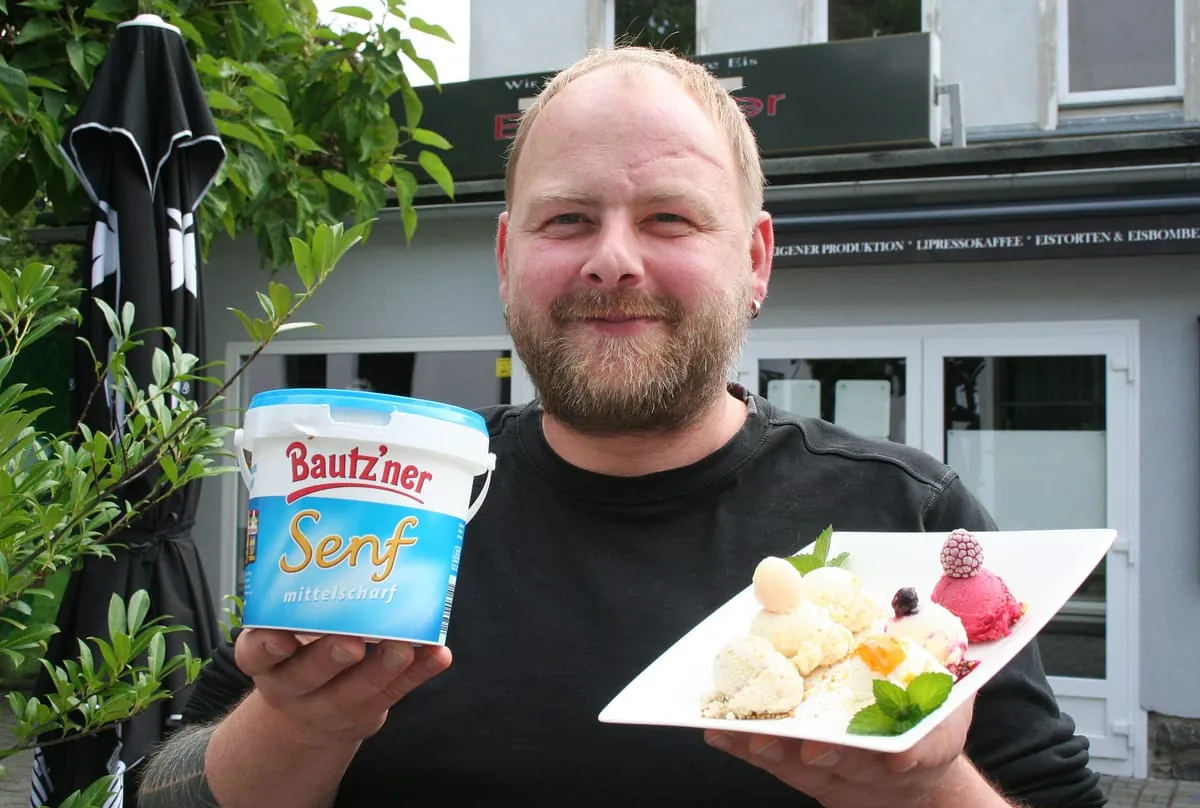 Bratwurst-Senf-Eis und Co.: Verrückte Eissorten aus Bautzen