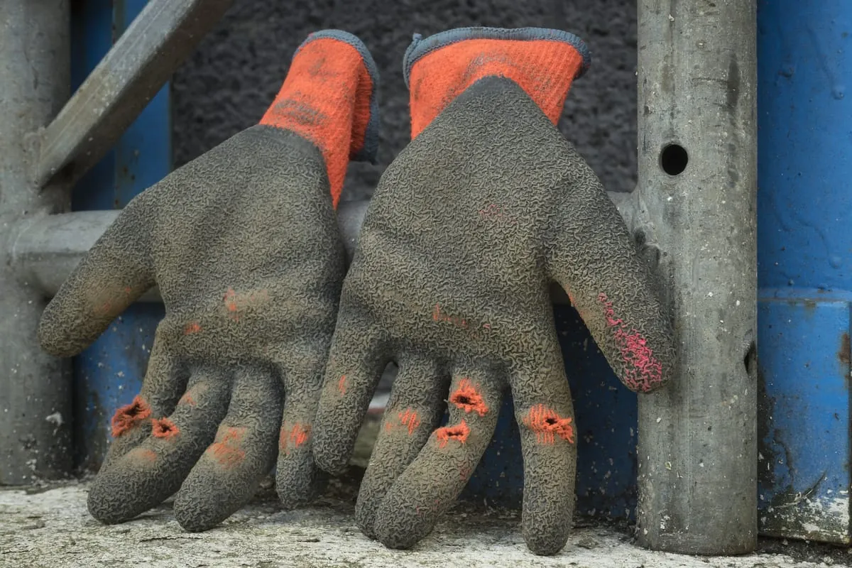 Handschutz mit Köpfchen