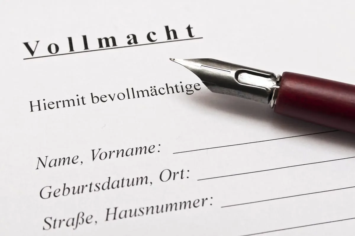 Vollmachten: Das gilt rechtlich