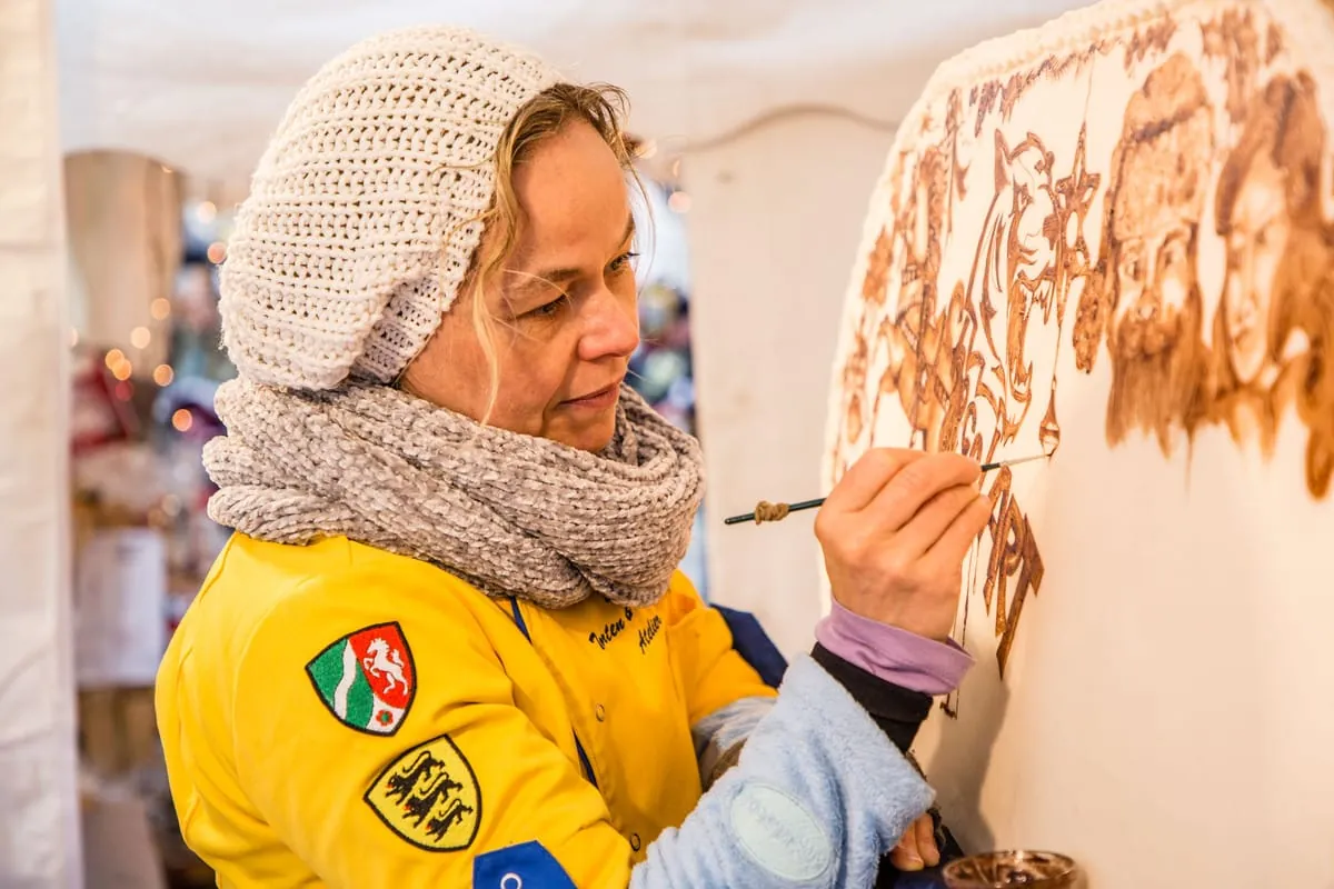 Kakaomalerei: Aus wenig viel machen