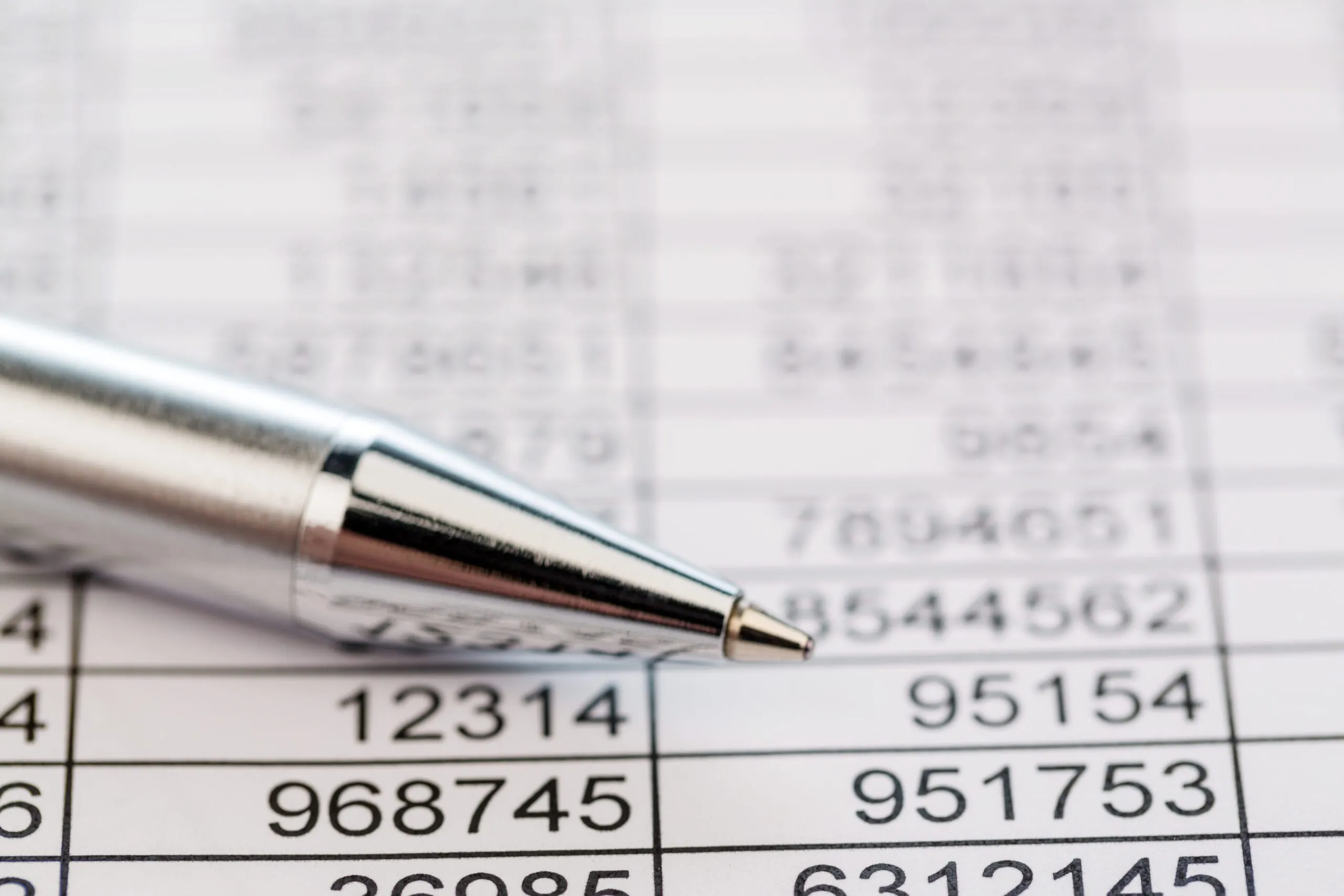 Prozess zur Abschreibung des Sammelpostens