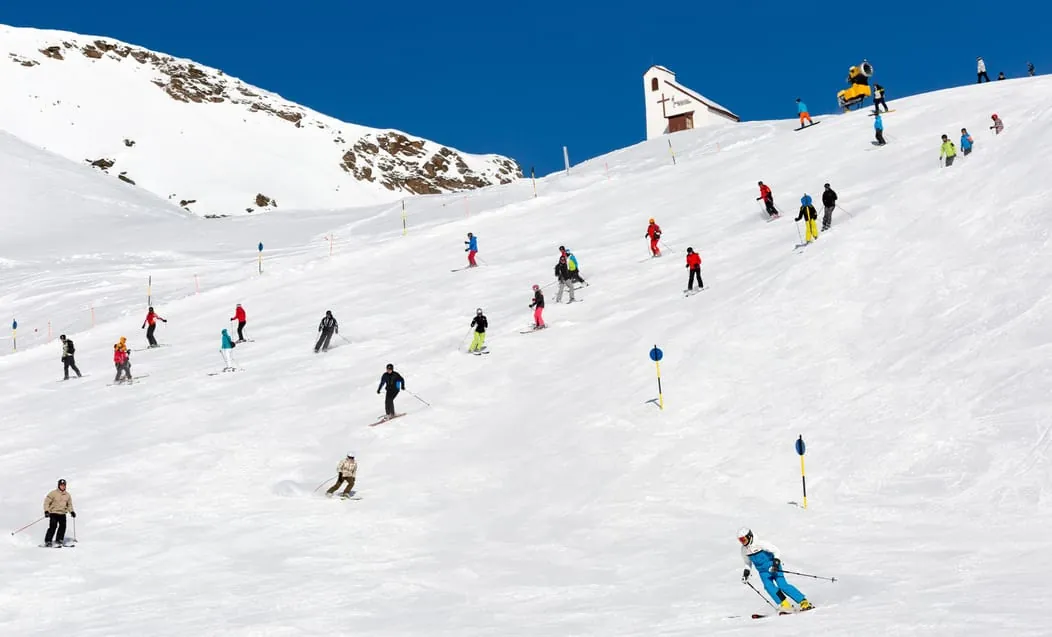 Wer hat Vorfahrt  auf der Piste?
