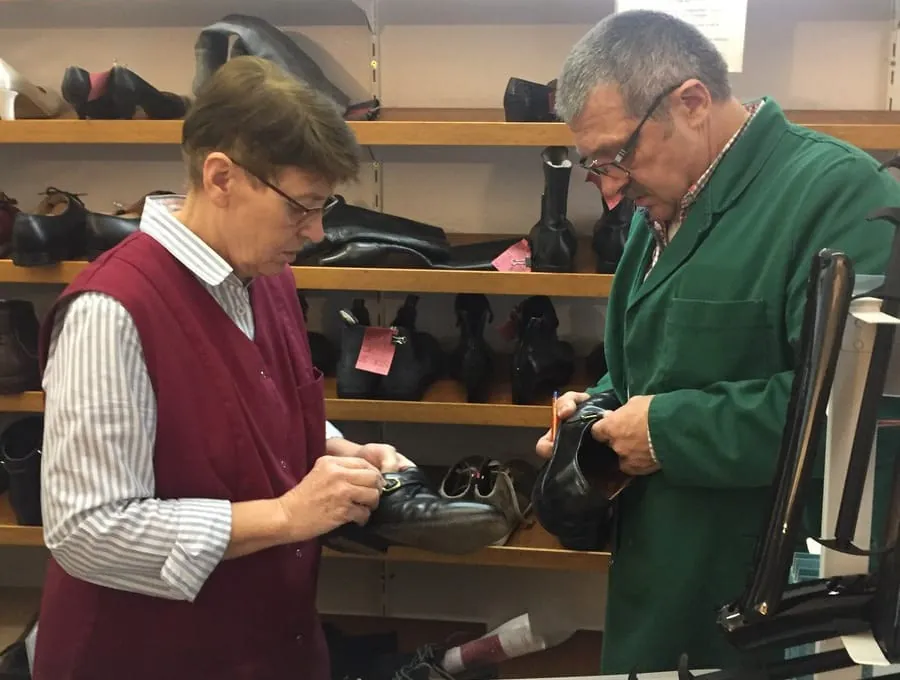 Wenn der Schuh drückt