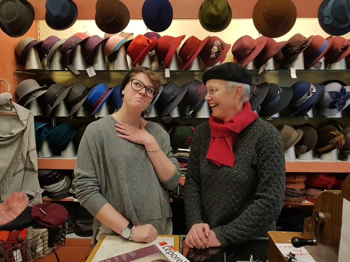 Mütze, Melone und Zylinder