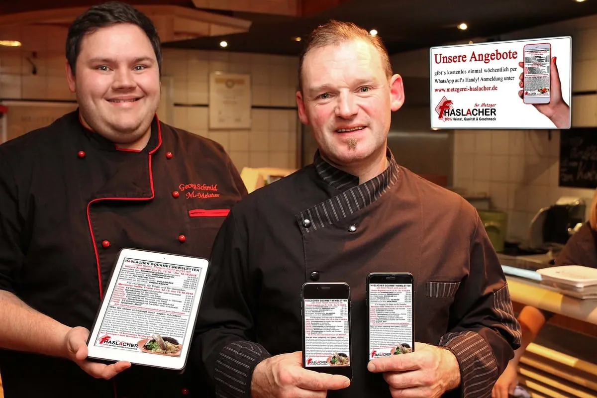 WhatsApp-Newsletter: Neue Nachricht vom Metzger