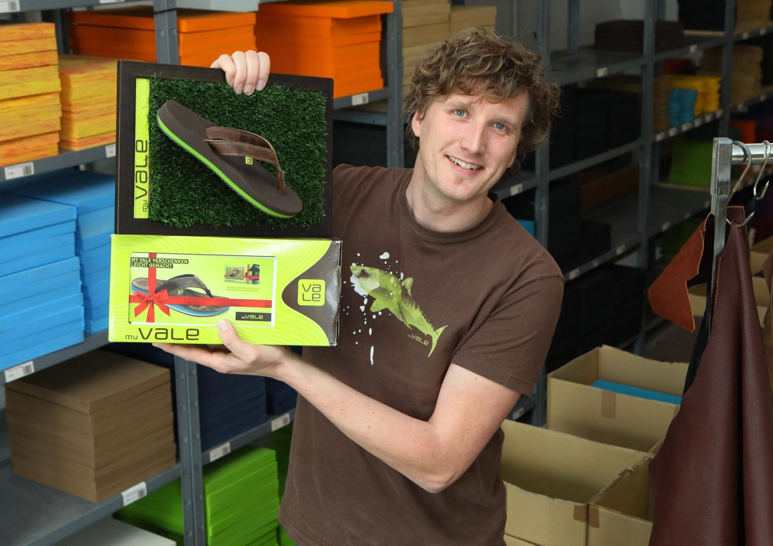 Mit Sandalen nach Maß bis nach Hollywood